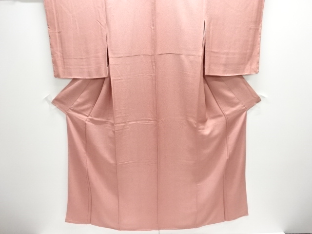 未使用品　作家物　一ツ紋鮫小紋着物